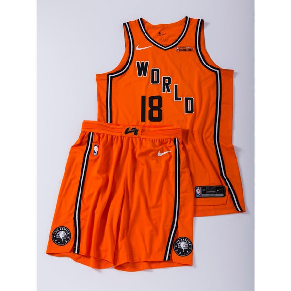 NBA 2018 Rising Stars Team World Player Issued Nike Shorts Sz 48 +2 3XL
