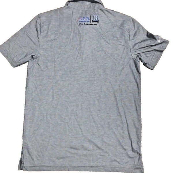 Travis Mathew Golf Shirt Polo Shirt Medium Tower One Frisco Station Logo