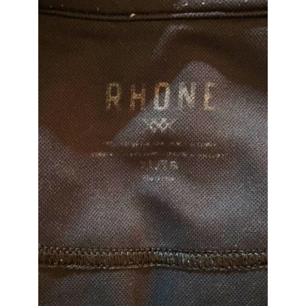 Rhone Session 1/4 Zip Performance Golf Pullover Men’s XL Black Stretch Pique