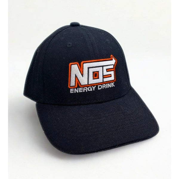NOS Energy Drink Snapback Hat Monster Energy Y2K Logo Cap OSFM NWOT