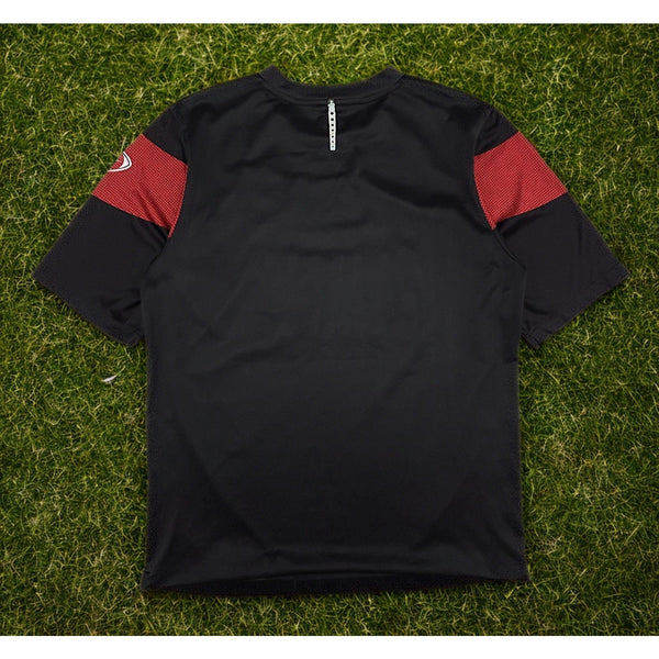 Manchester United Nike Jersey 2XL Black AIG Soccer Training Shirt 2009 2010 EPL