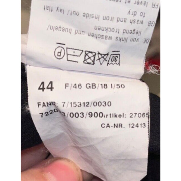 Basler Women Black Dress Pants 44 french