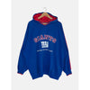 New York Giants Lee Sport Hoodie Sweatshirt Blue Stitched Logo Mens Medium M