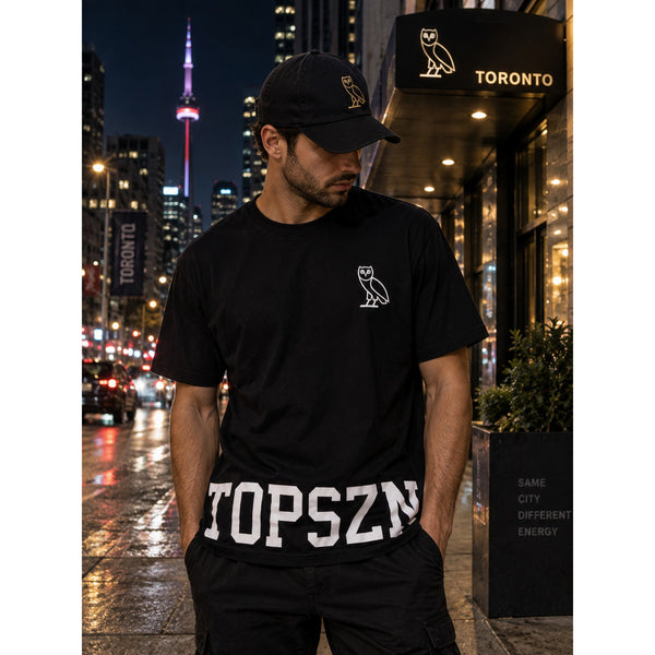 OVO October's Very Own Drake TOPSZN T-Shirt Black Men's Size Large Rare
