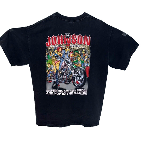 Big Johnson Motorcycles West Coast Choppers OCC Parody XL Biker Motorcycle Faded