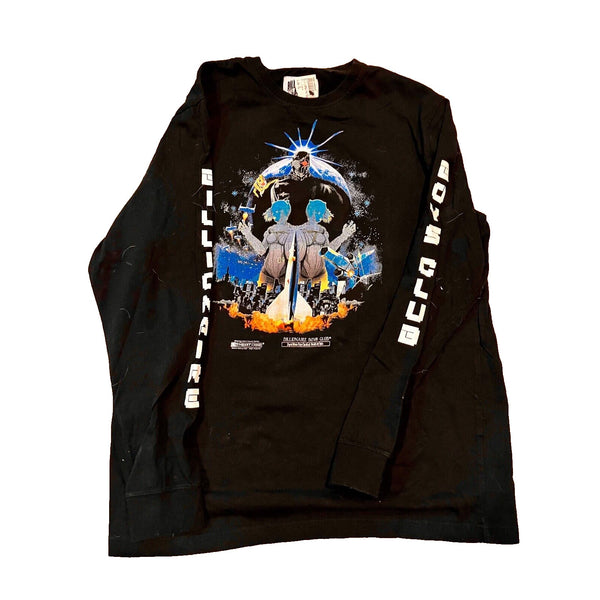 Billionaire Boys Club Long Sleeve Heart Mind Movie Studio T-Shirt XL Bape Rare