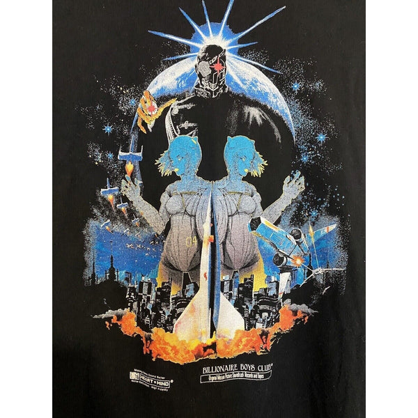 Billionaire Boys Club Long Sleeve Heart Mind Movie Studio T-Shirt XL Bape Rare