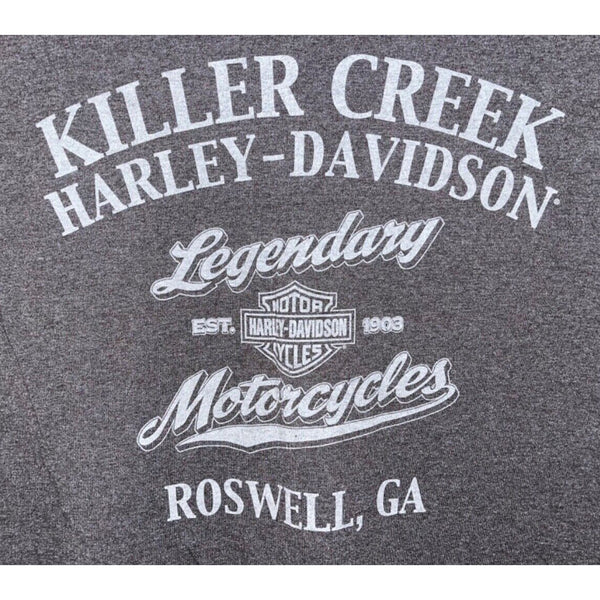 Harley Davidson Powered With Attitude Born To Ride T-Shirt Men's XL Roswell GA