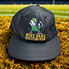 Notre Dame Fighting Irish Vintage 90s Jeff Hamilton Leather Hat NCAA USA Made