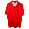 Redvanly Polo Shirt Mens XL Red Spotted Performance Stretch Golf Activewear