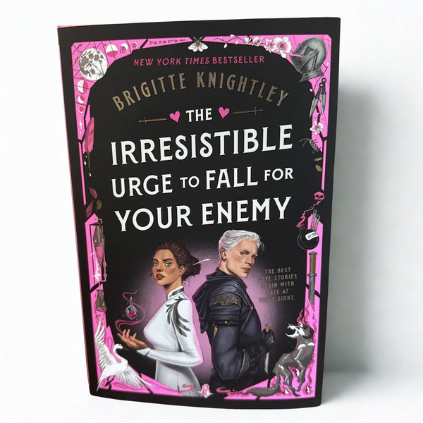 Irresistible Urge to Fall for Your Enemy Signed Book Brigitte Knightley B&N HC