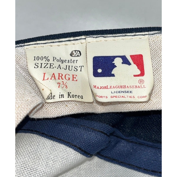 New York Yankees Plain Logo Sports Specialties Hat Sz. L 7 3/8 Korea Rare