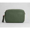 Michael Kors Ginny Leather Crossbody Bag Green EUC MSRP $248