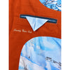 Robert Graham Linen Blend Blazer Sport Coat Jacket Orange Classic Fit Sz 42 NWOT