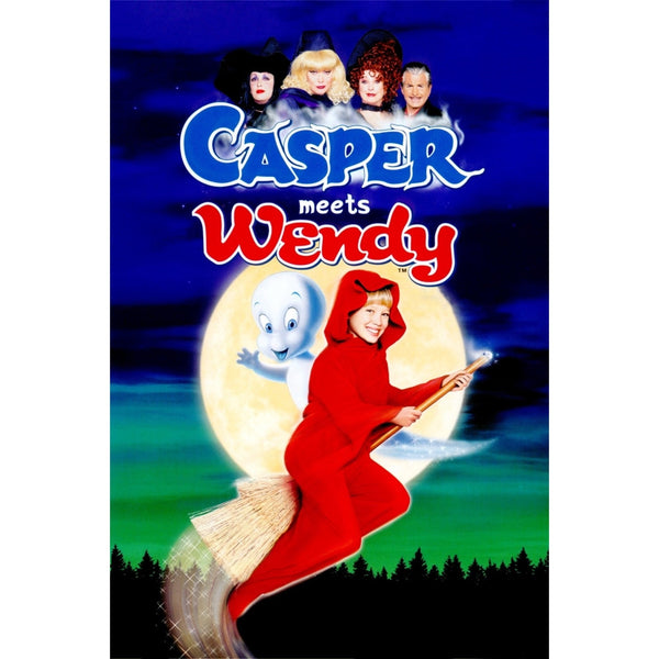 Casper Meets Wendy VHS 1998 Clamshell Hilary Duff Shelley Duvall Family Movie