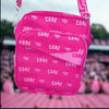 CURE x Rolling Loud Hot Pink 3M Reflective Messenger Bag NIB RARE