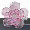 Waterford Fleurology Lavender Rose Crystal Sculpture 14.75" Jeff Leatham NIB