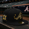 Atlanta Braves New Era Armed Forces Day 2024 Camo 59FIFTY Fitted Hat 6 7/8 NWT