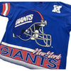New York Giants T Shirt Adult L 90s Salem Sportswear All Over Print NFL Vintage