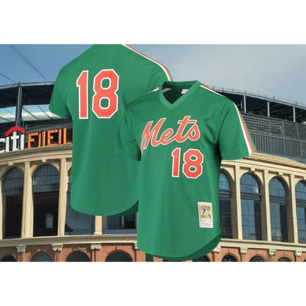 New York Mets Darryl Strawberry Mitchell & Ness Cooperstown Mesh Size 60 4XLT
