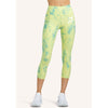 Peloton Cadent Capri Womens Cropped Leggings Tie Dye Neon NWT Size XS