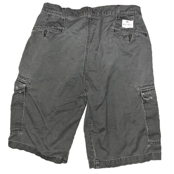Polo Jeans Co Ralph Lauren Cargo Shorts 29 Freighter Gray Y2K Gorpcore