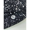 Lululemon Race To Place Run Hat 2.0 Black White Splatter EUC Adjustable