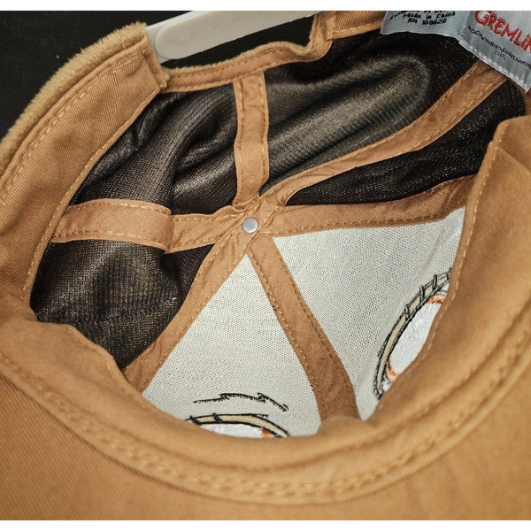 GREMLINS Gizmo Snap back Hat Flat Bill Soft Furry Spencers Snapback NWOT RARE
