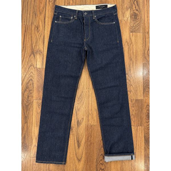 Rag & Bone Fit 2 Skinny Jeans Mens 32x32 Raw Selvedge Denim USA Made NWOT