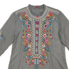 Johnny Was Bethanie Embroidered Rayon Floral Tunic Top Women Size 2XL C28318-4