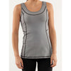 Lululemon Lululemon Run: Stay On Course Tank Black Microstripe Women's 4