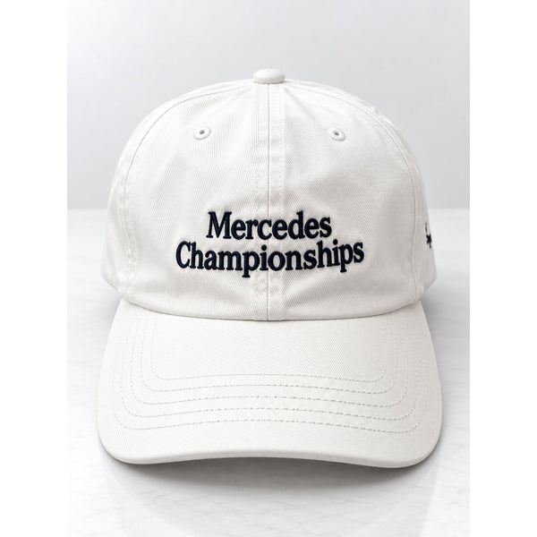 Mercedes Championships Kapalua Maui Golf Hat Imperial Strapback White Vintage
