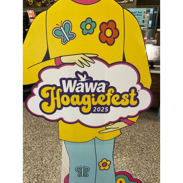 WAWA Hoagiefest Store Display Hoagieman Beatles John Lennon Standee 2025