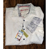 Robert Graham Dominic White Textured Shirt 3XL Classic Fit NWT Luxury Button