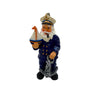 Kurt S Adler Wooden Toy Soldier Santa Captain Christmas Ornaments Lot Of 3