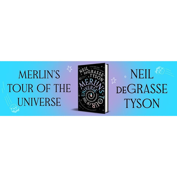 Neil deGrasse Tyson Signed Merlin’s Tour of the Universe HC NWT Autographed