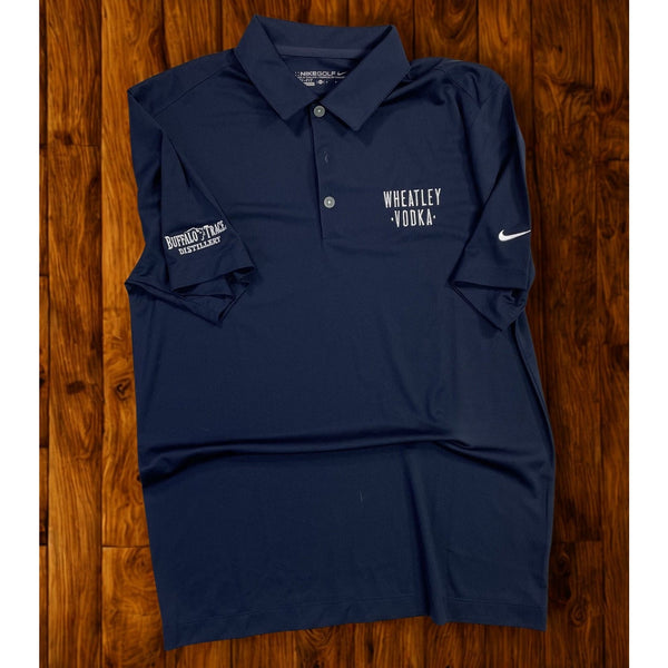 Nike Golf Dri-FIT Wheatley Vodka Buffalo Trace Polo Navy 2XL Cody Rhodes WWE