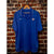 Nike Duke Blue Devils Basketball Team Issued Dri-FIT Polo Shirt Blue 2XL NCAA