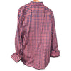 Robert Graham Textured Geometric Flip Cuff Shirt Mens 2XL Classic Fit EUC