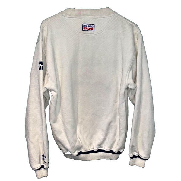 New York Giants Logo Athletic Pro Line Crewneck Sweatshirt Men's M NFL Vintage