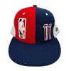 Yao Ming Houston Rockets New Era 59FIFTY Hat 7 1/8 USA Wool Rare NBA Cap Vintage