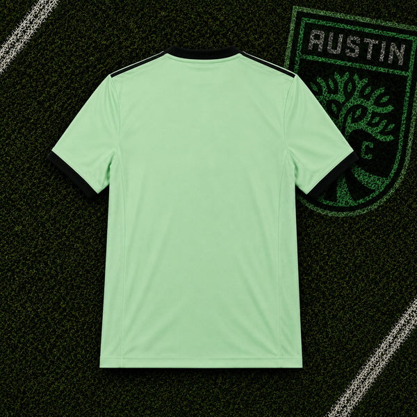 Austin FC Adidas 2022-23 Away Jersey Mint Green Yeti MLS Soccer Men's Small S