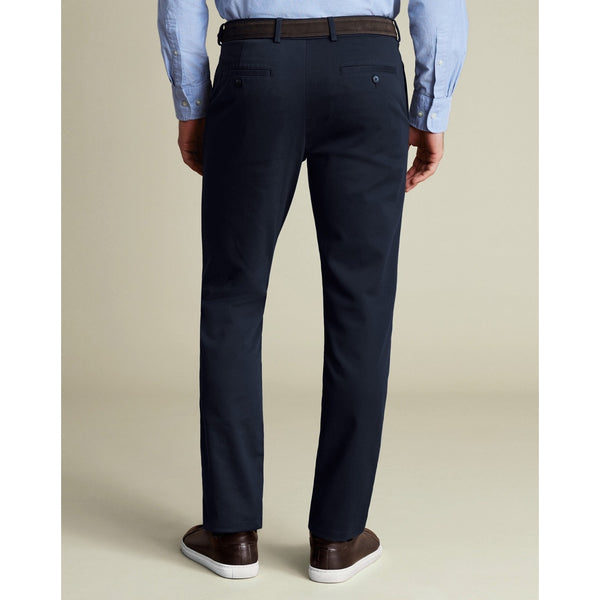 Charles Tyrwhitt Classic Fit Stretch Chino Pants Navy 42W 30L NWT TRC0183NAV420