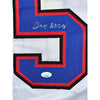 Gregory Rousseau Signed Buffalo Bills White Jersey Auto JSA COA XL Custom