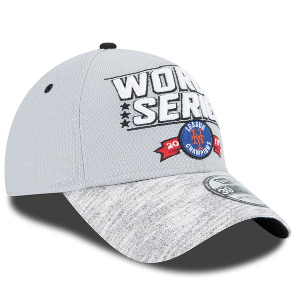 New York Mets 2015 MLB World Series Locker Room 39THIRTY Flex Hat New Era NWT