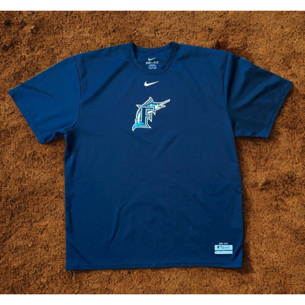 Florida Marlins Nike Dri-FIT Authentic Collection Batting Practice Shirt XL MLB