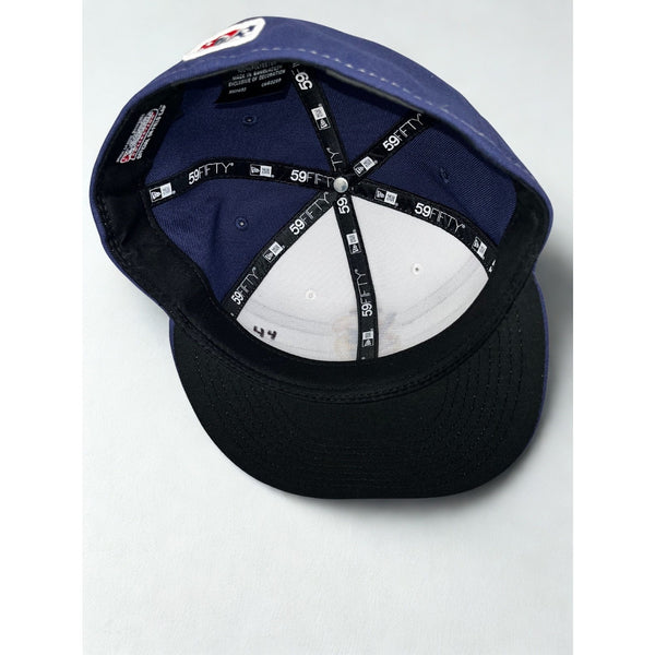 Brooklyn Cyclones New Era Coney Island Franks Hat Game Worn Noah Hall Sz. 7 3/8