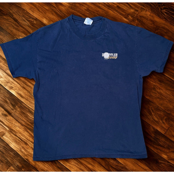 Doppler 2000 Storm Team NBC Weatherman T Shirt Hanes Beefy-T XL Rare