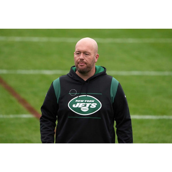 New York Jets Nike Crucial Catch T-Shirt Team Issued Aaron Whitecotton Sz. XL