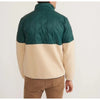 Marine Layer Archive Bariloche Sherpa Jacket Medium Green Tan Full Zip Rare NWOT